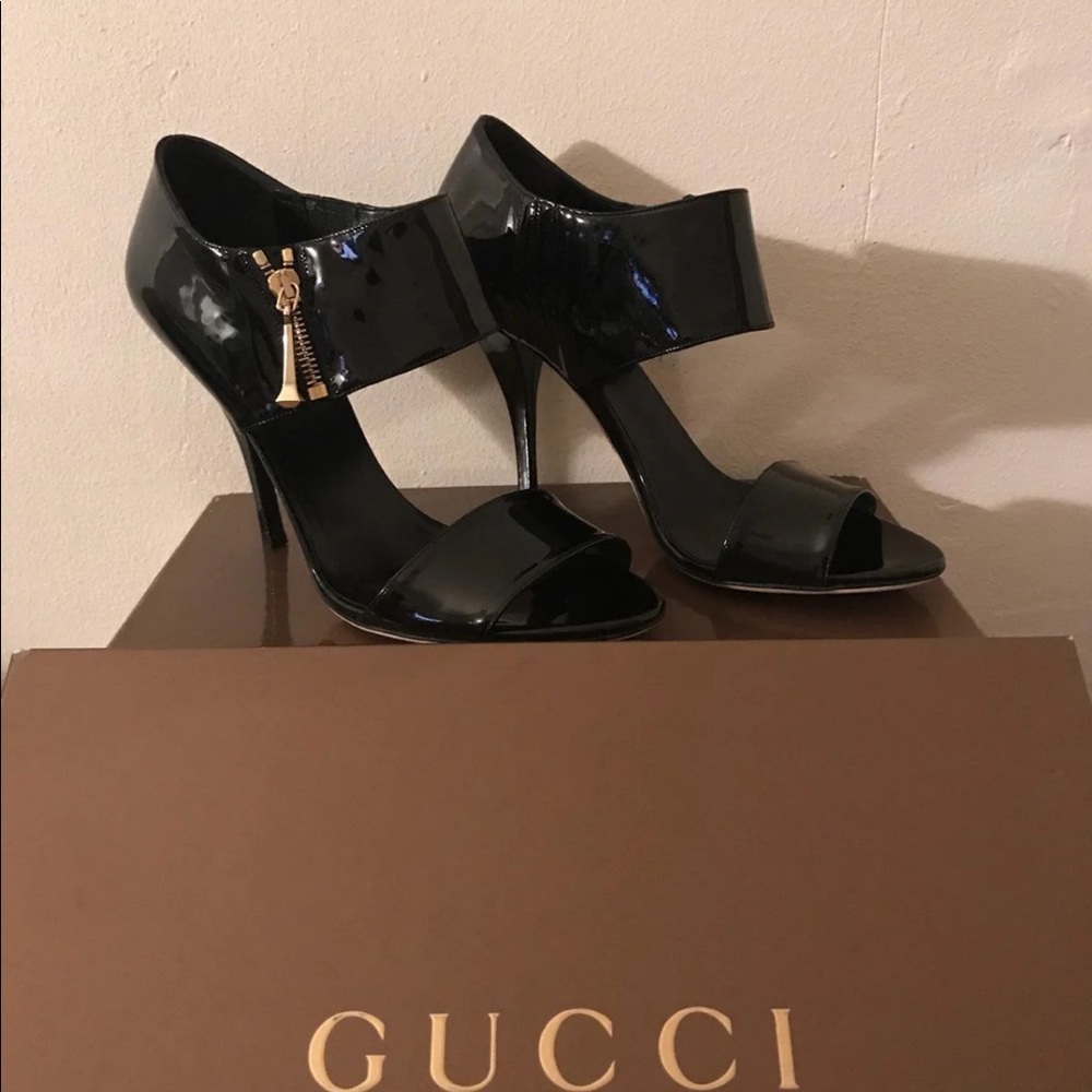 Gucci Open Toe Pump - image 3